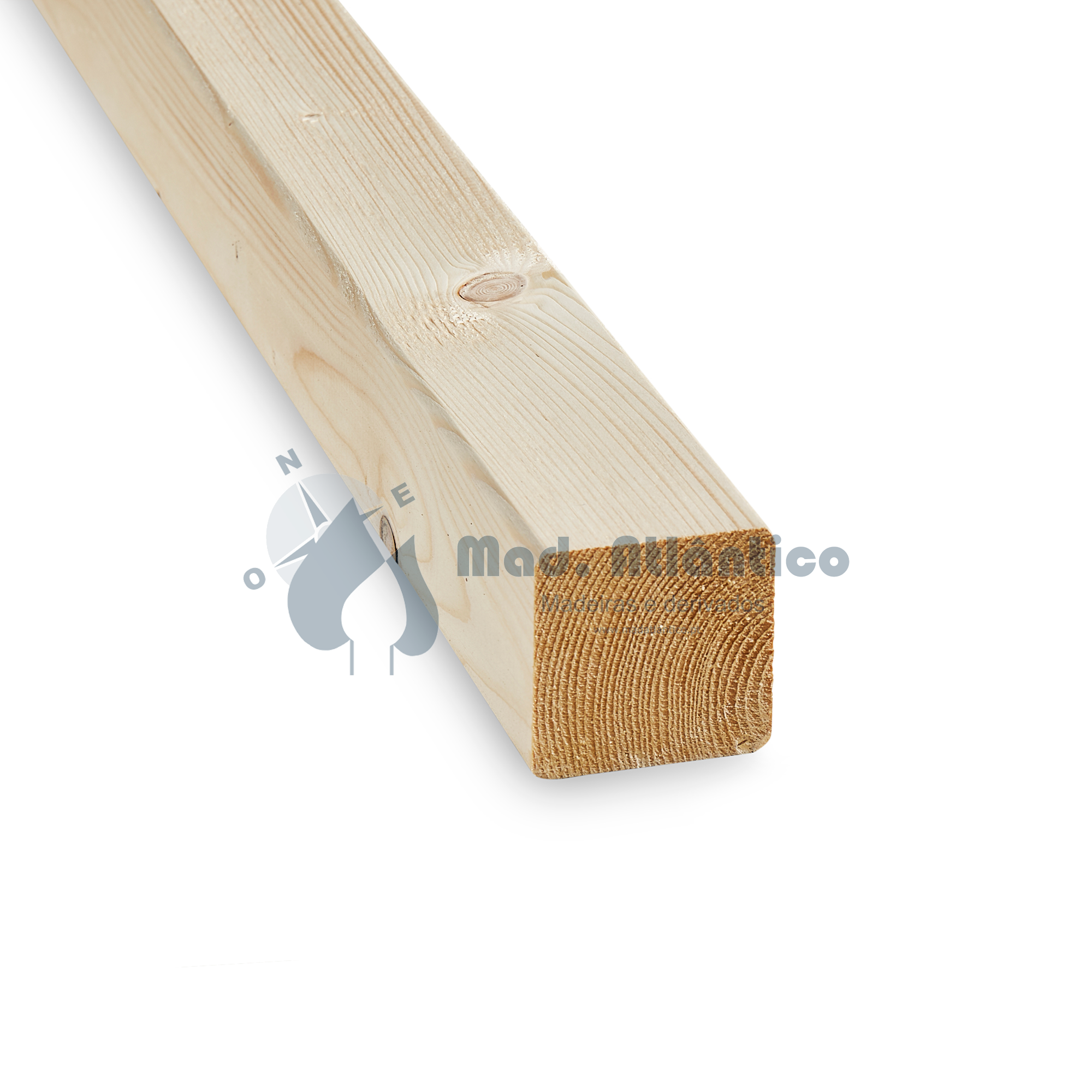 Barrote Casquinha Branca Aparelhado S4S 70x70